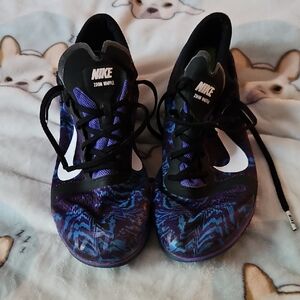Nike Zoom Waffle in Black and Purple